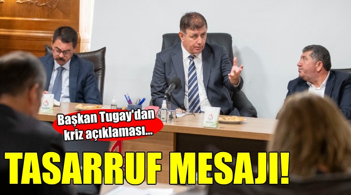 Başkan Tugay ilçe koordinasyon toplantılarını sürdürüyor...