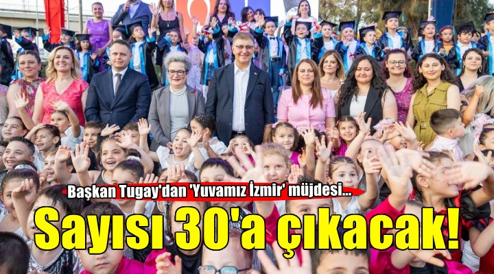 Başkan Tugay'dan Yuvamız İzmir müjdesi