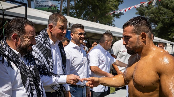 Başkan Tugay'dan yağlı güreş branşı müjdesi