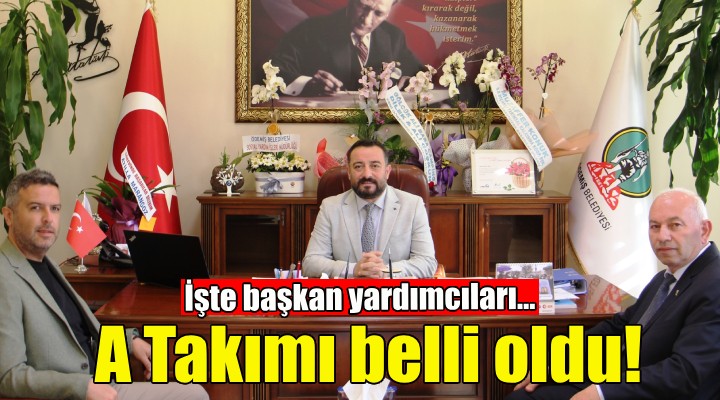 Başkan Turan'ın A Takımı belli oldu!