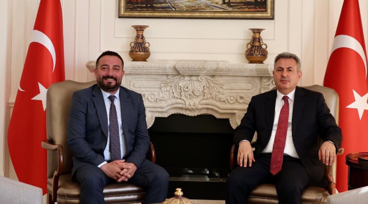 Başkan Turan'dan Vali Elban'a ziyaret!