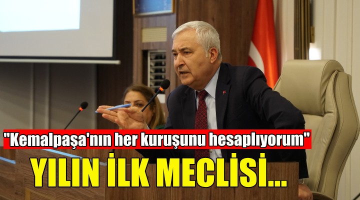 Başkan Türkmen: Kemalpaşa'nın her kuruşunu hesaplıyorum!