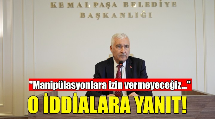 Başkan Türkmen'den o iddialara yanıt!