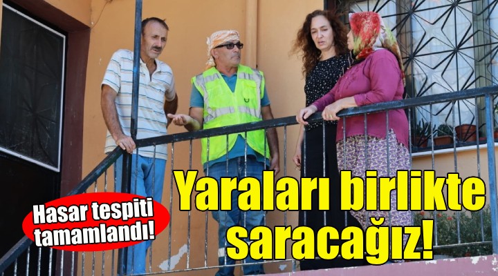 Başkan Ünsal: Yaraları birlikte saracağız!