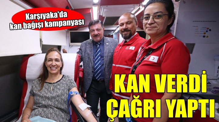 Başkan Ünsal'dan kan bağışı çağrısı...