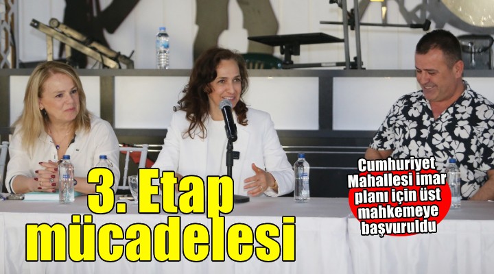 Başkan Ünsal dönüşüm bekleyen Cumhuriyet Mahallesi'nde halkla buluştu
