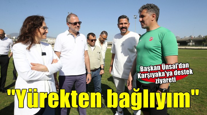 Başkan Ünsal'dan Kaf Sin Kaf'a destek ziyareti