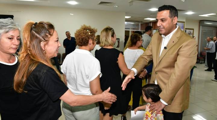 Başkan Yıldız, mesai arkadaşlarıyla bayramlaştı