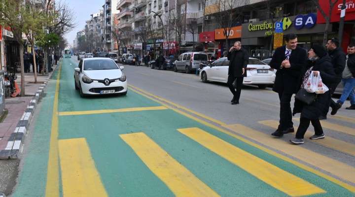 Başkan Zeyrek yeşil yol uygulamasını yerinde inceledi