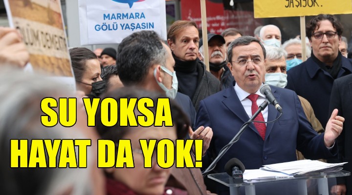 Batur: Su yoksa hayat da yok!