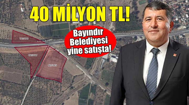 Bayındır Belediyesi'nden 40 milyonluk ihale!