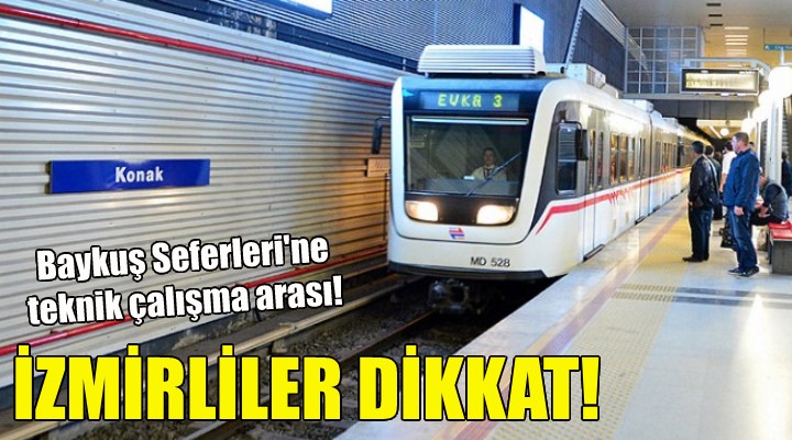 Baykuş Seferleri'ne teknik çalışma arası!