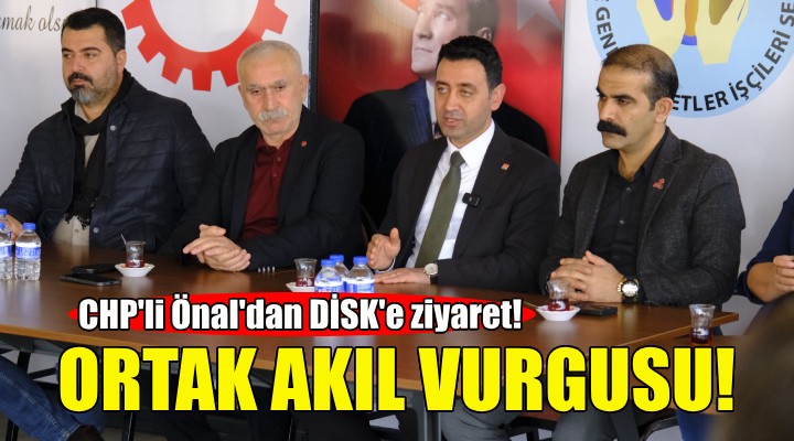 Bayraklı Adayı İrfan Önal'dan DİSK'e ziyaret!