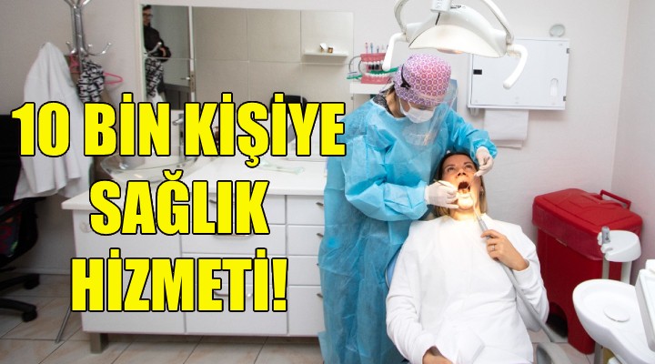 Bayraklı'da 10 bin kişiye sağlık hizmeti!