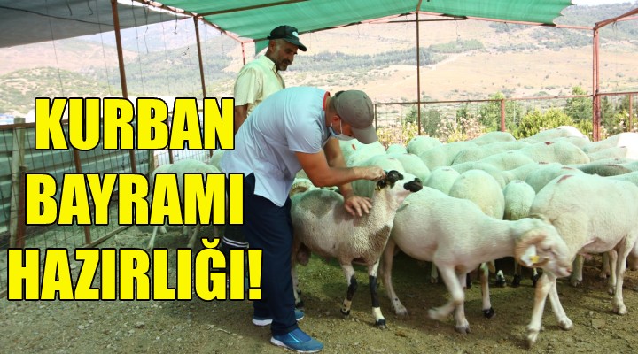 Bayraklı'da Kurban Bayramı hazırlığı!