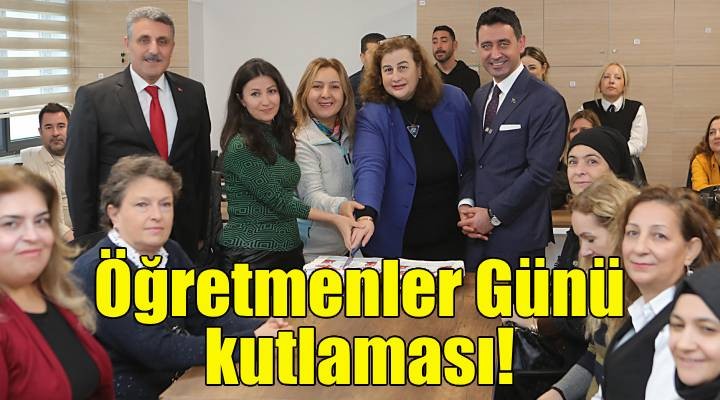 Bayraklı'da Öğretmenler Günü kutlaması!