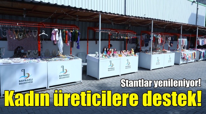 Bayraklı'da kadın üreticilere tam destek!