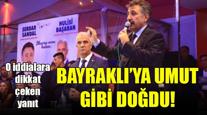 Bayraklı'daki o iddialar isyan ettirdi... UMUT GİBİ DOĞDU, SONUNA KADAR BERABERİZ!