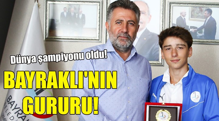 Bayraklı'nın gururu!