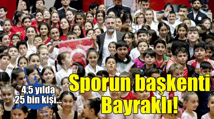 Bayraklı'nın spor kursları 4,5 yılda 25 bin kişiyi ağırladı!