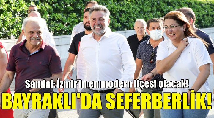 Bayraklı sokaklarında seferberlik!