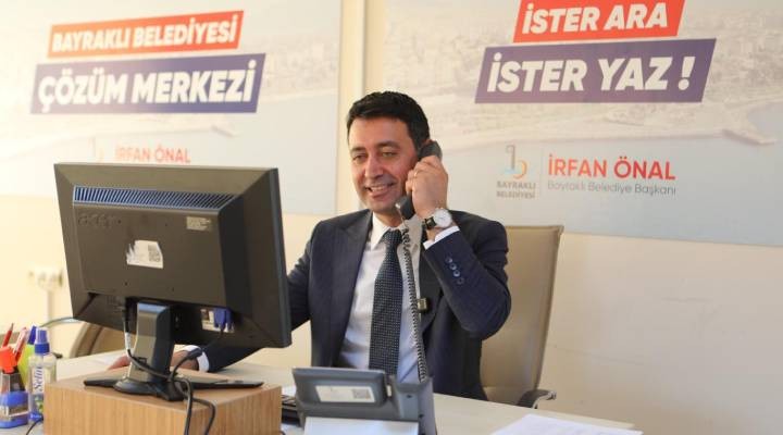 Bayraklı'da 15 ayda 26 bin 456 talep çözüme kavuştu