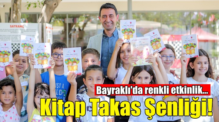 Bayraklı’da Kitap Takas Şenliği!