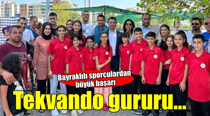 Bayraklılı sporcular Sivas'tan dereceyle döndü