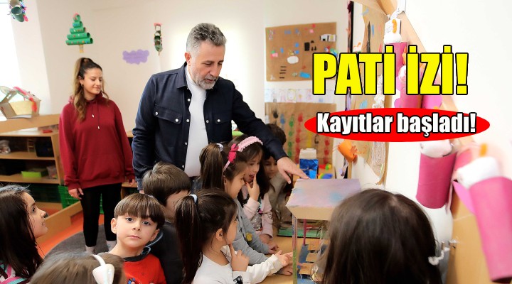 Bayraklı'nın yeni anaokulu yola çıkıyor!