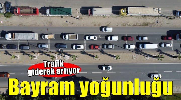Bayram trafiği başladı..