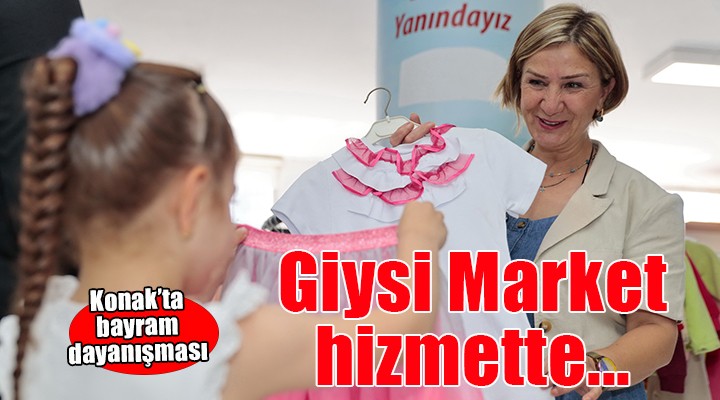 Bayramda dayanışmanın adresi: Giysi Market