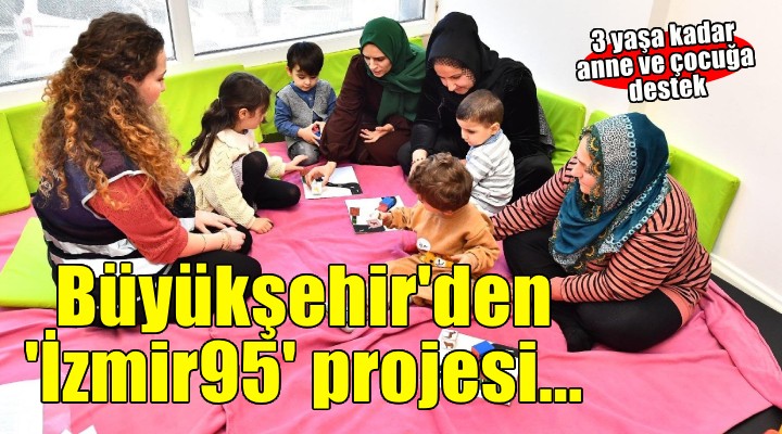 Bebekler İzmir95 projesiyle ilk diplomalarını aldı