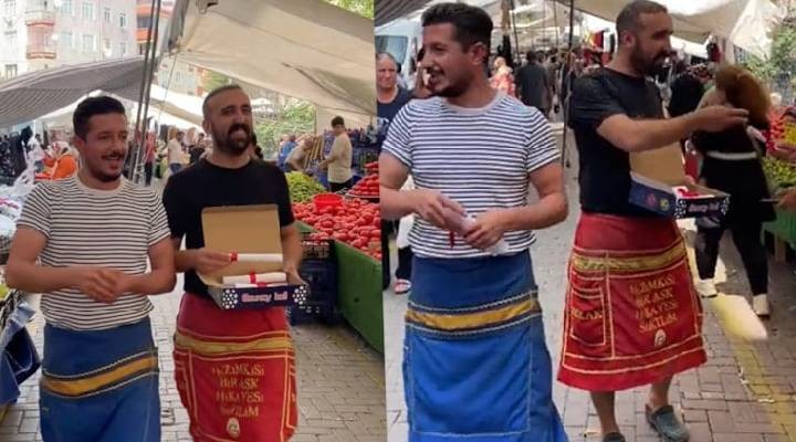 Bedava diploma pazarda! Pazarcılardan skandala nükteli gönderme