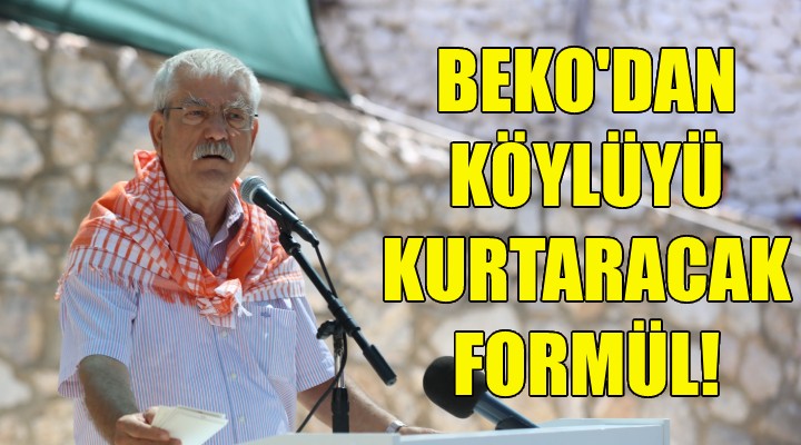 Beko: İthalattan vazgeçin, köylüyü kurtarın!