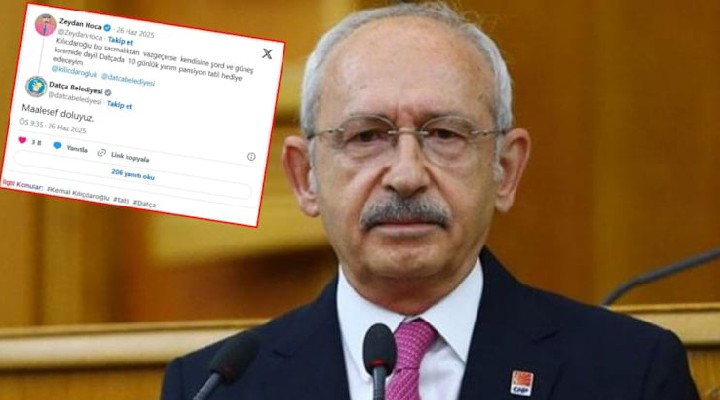 Belediye'de sosyal medya hesaplarından sorumluydu... Kılıçdaroğlu mesajı başını yaktı