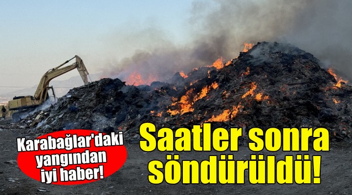 Belediye tesisindeki yangın saatler sonra söndürüldü!