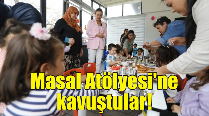 Belevili çocuklar Masal Atölyesi'ne kavuştu!