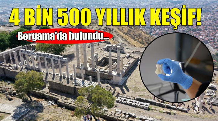 Bergama'da 4 bin 500 yıllık keşif!