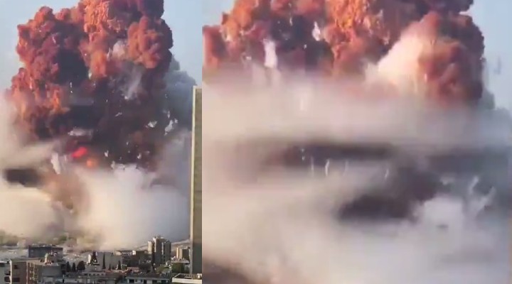 Beyrut'ta korkunç patlama