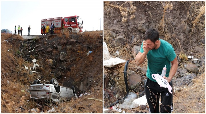 Bir babayı yıkan kaza: 2 çocuk yaşamını yitirdi!