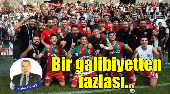 Bir galibiyetten fazlası...