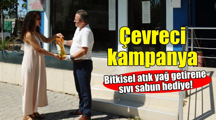 Bitkisel atık yağ getirene sıvı sabun hediye!