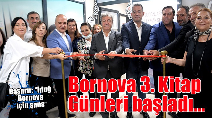 Bornova 3. Kitap Günleri başladı