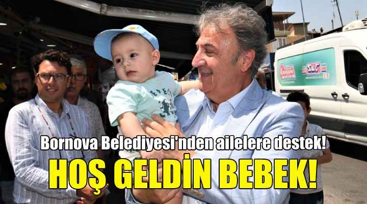 Bornova Belediyesi'nden ailelere destek!