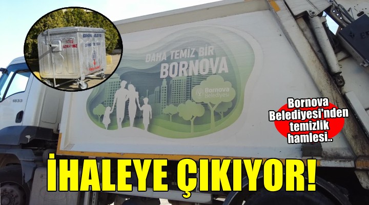 Bornova Belediyesi'nden temizlik hamlesi...