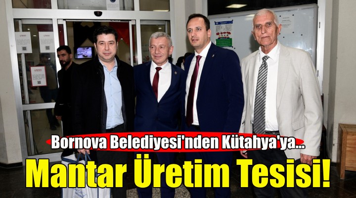 Bornova Belediyesi'nden Kütahya'ya Mantar Üretim Tesisi!