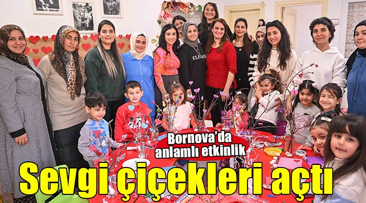 Bornova Belediyesi'nden anlamlı 14 Şubat Etkinliği