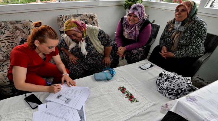 Bornova Belediyesi'nden kırsala dokunan hizmet