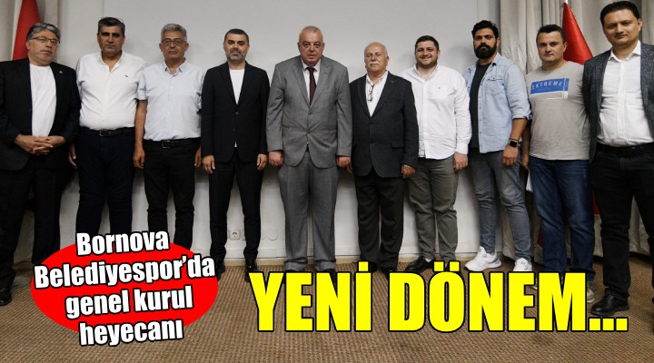 Bornova Belediyespor'da genel kurul heyecanı