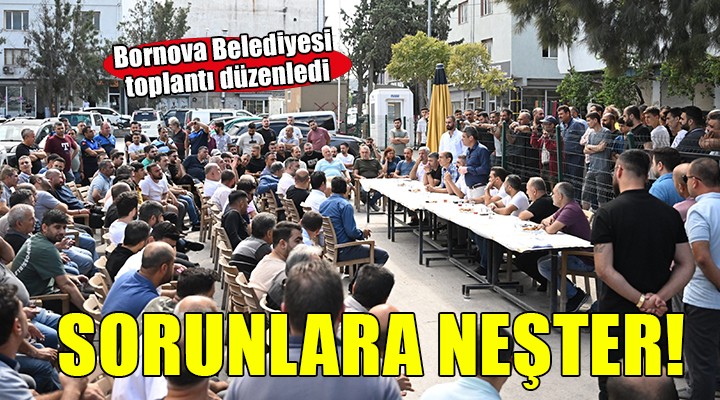 Bornova Işıkkent'te ayakkabıcıların sorunlarına neşter...